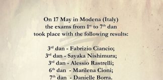 Esami Iaido a Modena 2015 Iaido esami a Modena 2015