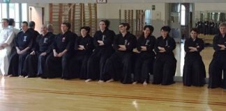In The Flow Iaido training: in the flow