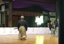 René van Amersfoort Sensei Kyoto taikai 2017 Video Iaido