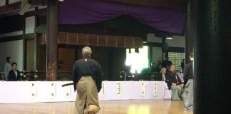 René van Amersfoort Sensei Kyoto taikai 2017 Video Iaido