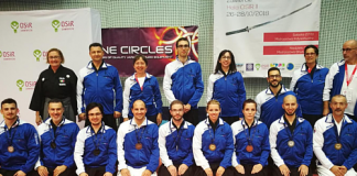 Prima esperienza sugli shiaijo europei con la Nazionale di Jodo e Iaido Nazionale 9 medaglie