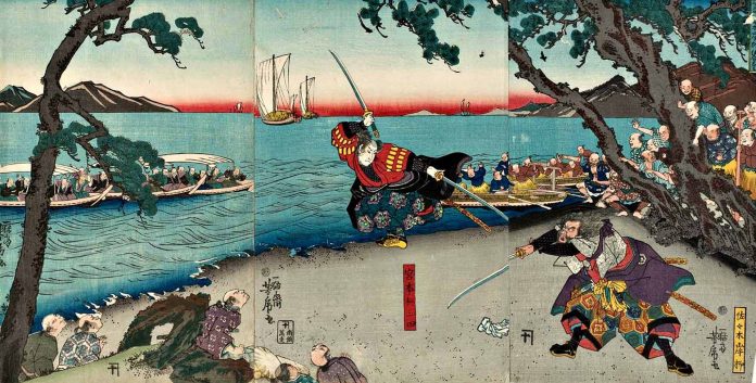 duello tra Miyamoto Musashi e Musō Gonnosuke
