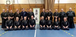 Seminario Invernale a Budapest con Zanoni Sensei iaido seminar zanoni budapest 2024